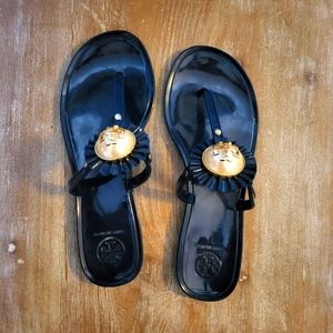 Tory Burch Melody Sandals - Navy